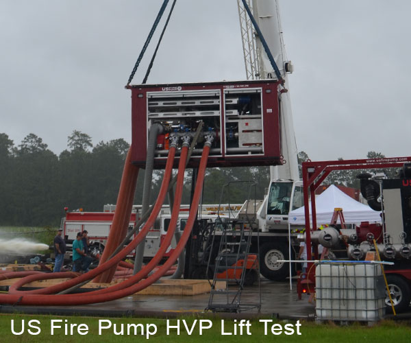 US FIre Pump HVP Lift Test