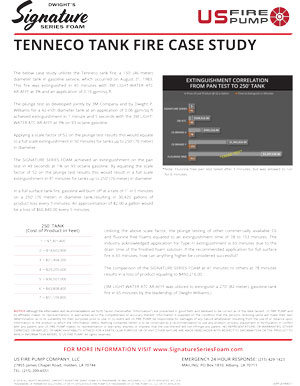 Tenneco Fire Case Study