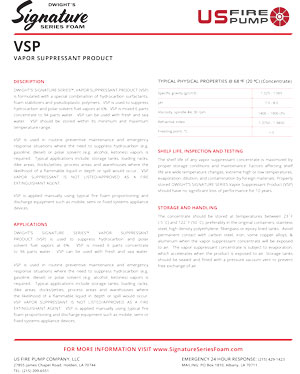 Signature Series - Vapor Suppressant Product
